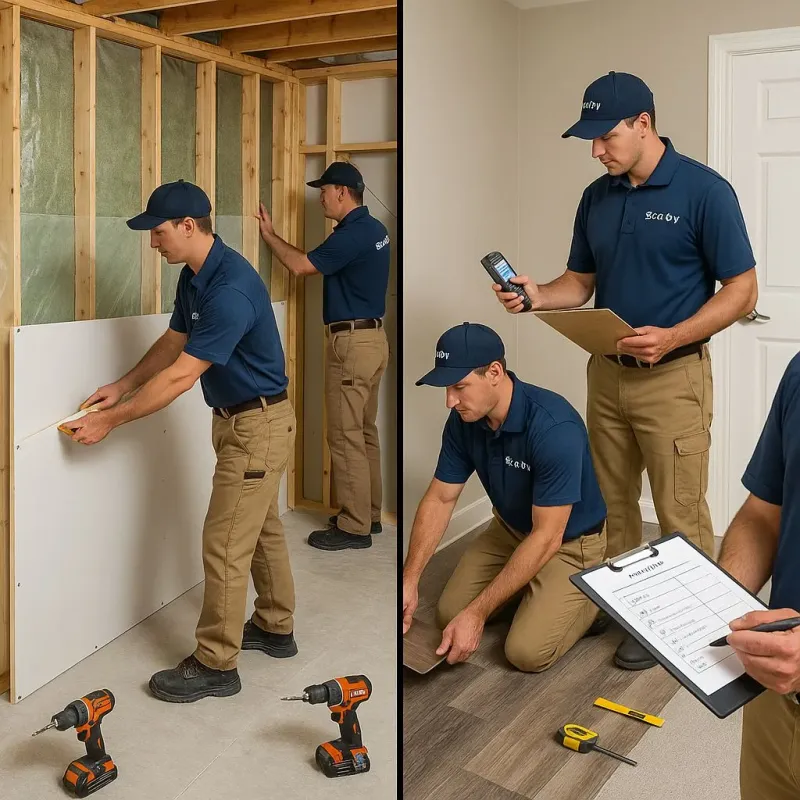Repairs and Reconstruction process in Boone County, AR